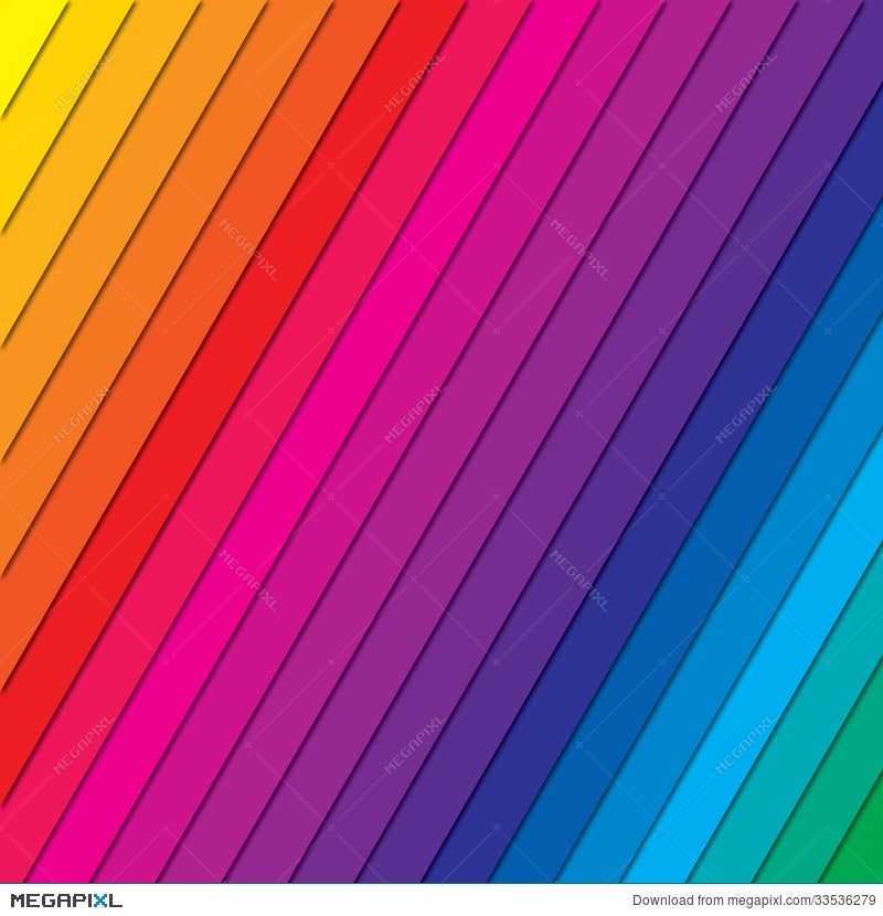 Color Spectrum Abstract Background, Beautiful Colorful Wallpaper  Illustration 33536279 - Megapixl