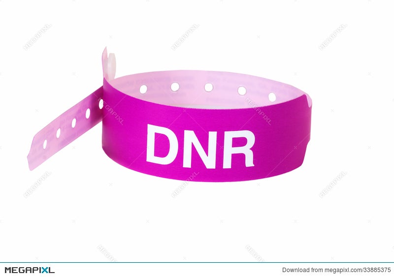 Do Not Resuscitate Patient Id Band Stock Photo 33885375 Megapixl Patient Id Band Stock Photo 33885375