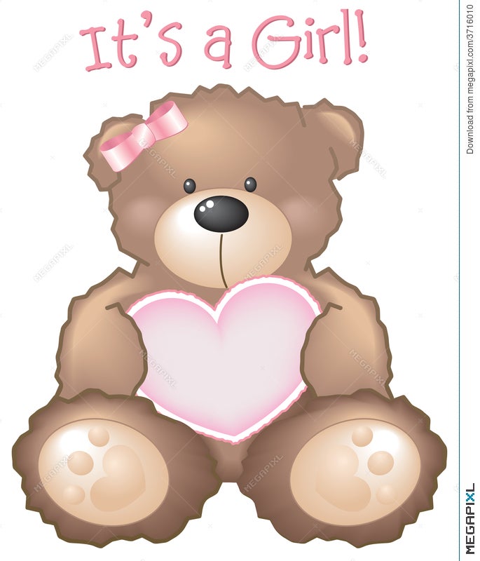 it's a girl teddy bear