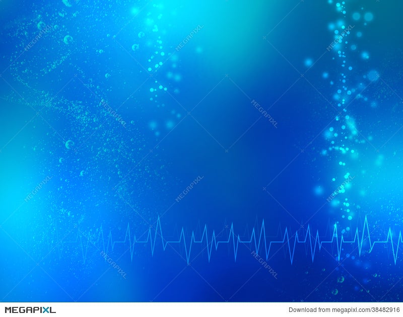 Abstract Blue Medical Background Illustration 38482916 - Megapixl