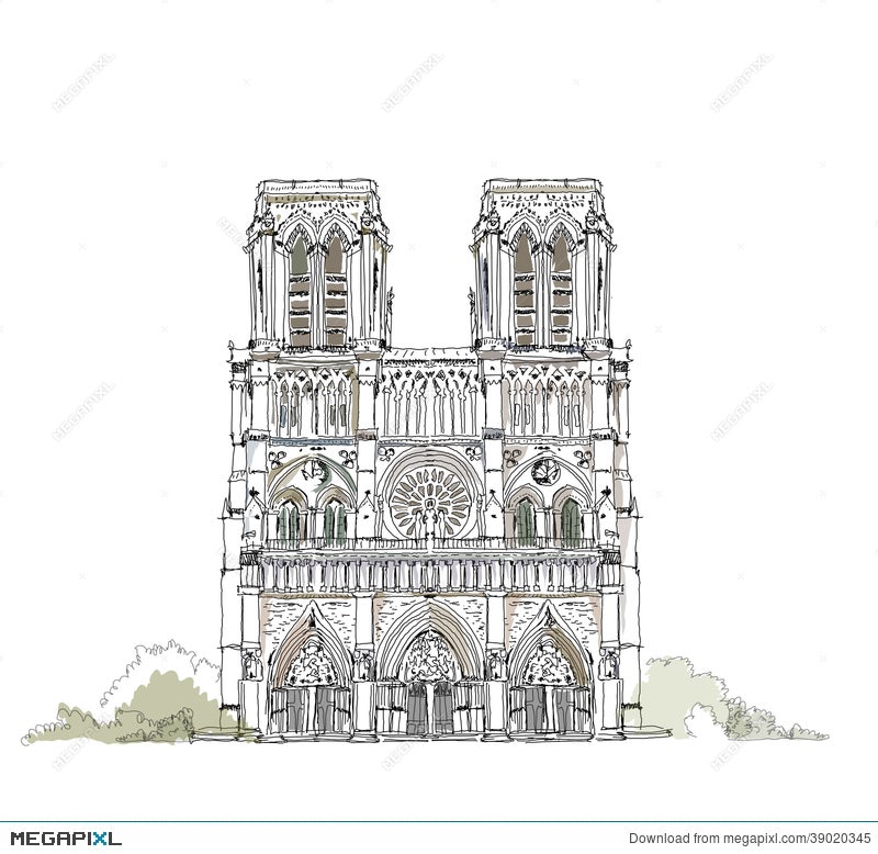 Notre Dame  SeeingThinkingDrawing