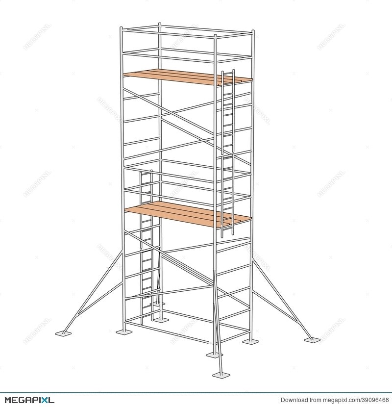 Steel Drawing Scaffolding design angle white png  PNGEgg