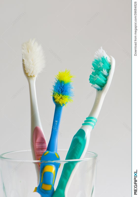 used toothbrush