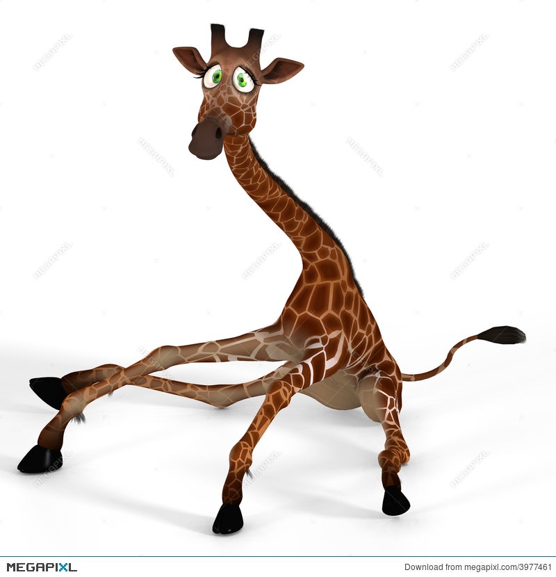 Cute Giraffe With A Funny Face Illustration 3977461 - Megapixl Cute Giraffe With A Funny Face Illustration 3977461 - Megapixl