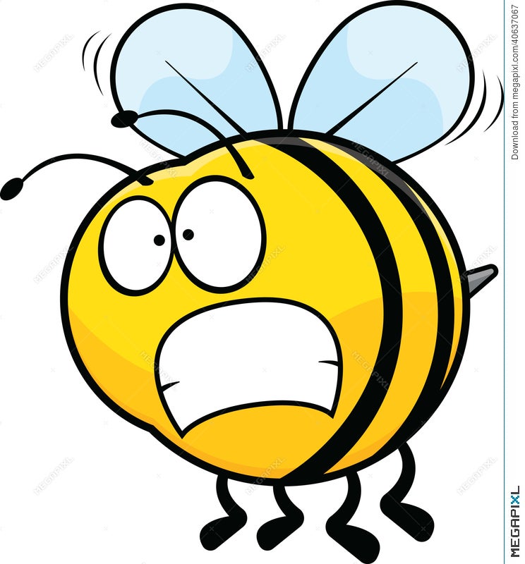 Worried Cartoon Bee Illustration 40637067 Megapixl Cartoon face worry, cartoon worried face, face, text, smiley png. worried cartoon bee illustration