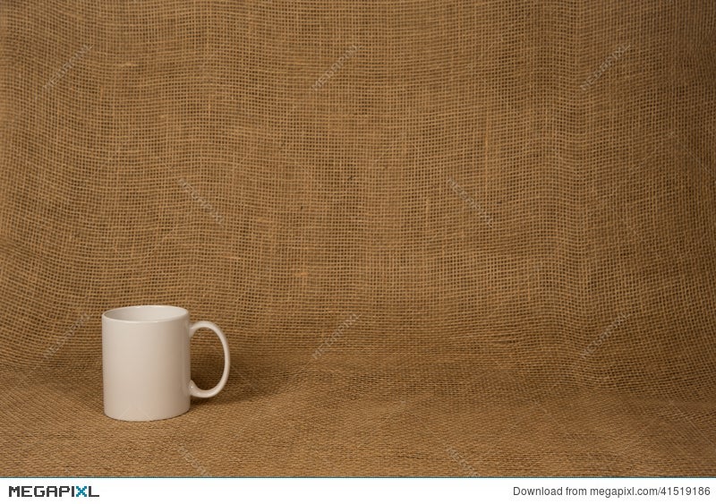Coffee Mug Background - White Mug Stock Photo 41519186 - Megapixl