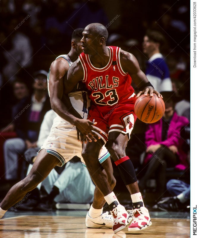 Michael Jordan Chicago Bulls Editorial Stock Image - Image of