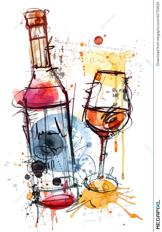Wine And Cheese Sketch Images  Browse 3300 Stock Photos Vectors and  Video  Adobe Stock