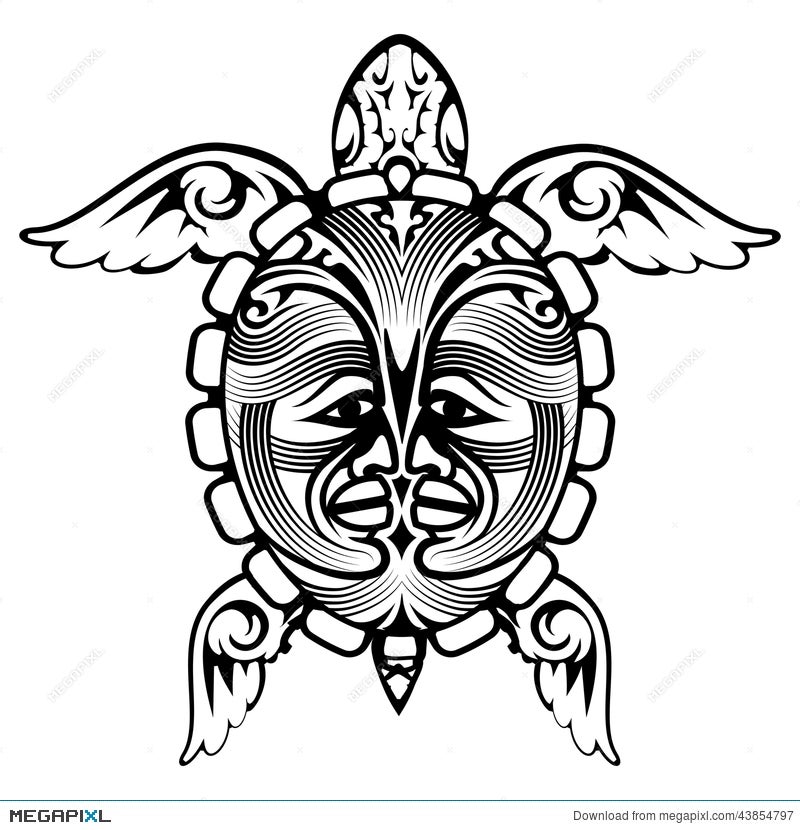 Vector Tribal Style Wolf Totem Tattoo With Ornaments Stock Photo Picture  And Royalty Free Image Image 121457288