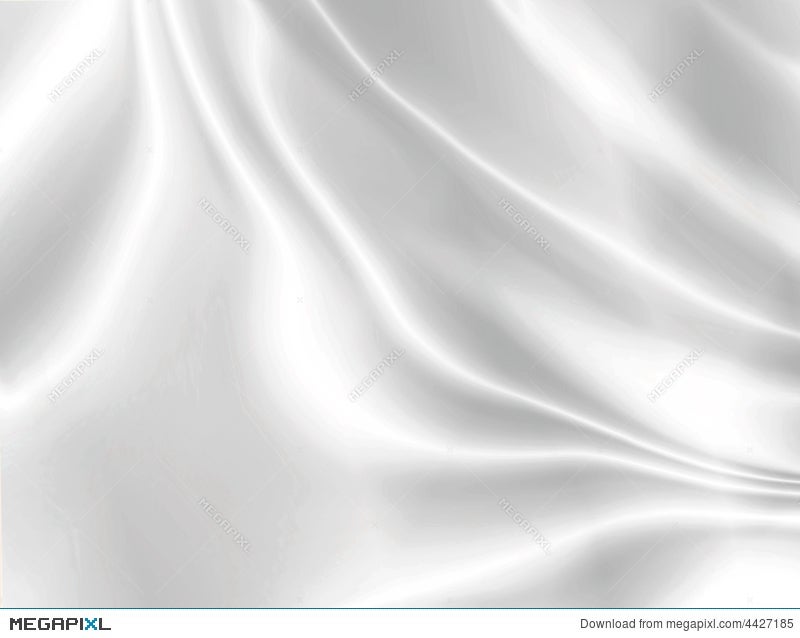 White Smooth Satin Background Stock Photo 4427185 Megapixl