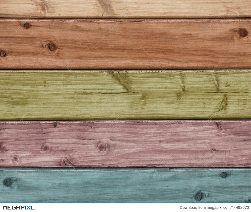 Colored Wooden Background Stock Photo 44492673 - Megapixl
