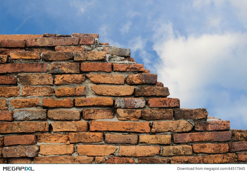 Broken Old Brick Wall Stock Photo 44517945 Megapixl - Old Brick Wall Stock Photo Broken Old Brick Wall Stock Photo 44517945 Megapixl - Old Brick Wall Stock Photo