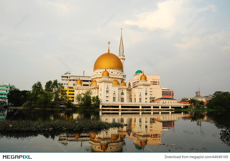 Klang Royal Town Mosque A K A Masjid Bandar Diraja Klang Stock Photo 44646165 Megapixl
