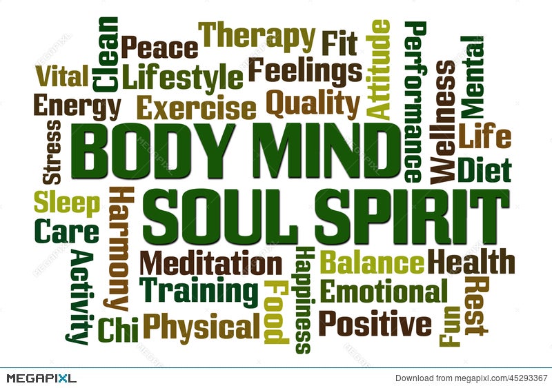 Body Mind Soul Spirit Illustration Megapixl