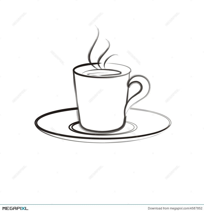 Share more than 76 cup plate sketch seven.edu.vn