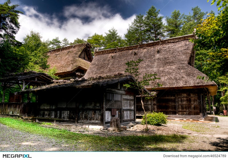 Gassho Zukuri Style Houses At Hida No Sato Museum Takayama - 