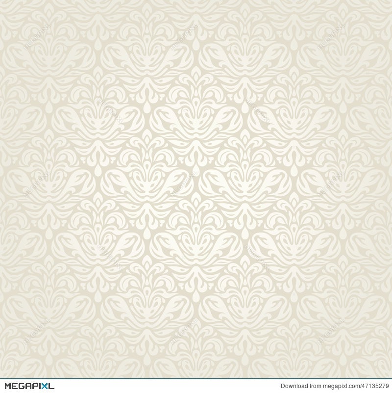 Bright Luxury Vintage Wedding Seamless Wallpaper Background Illustration  47135279 - Megapixl