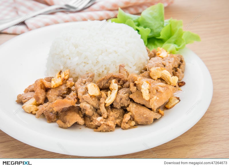 thai garlic pepper pork