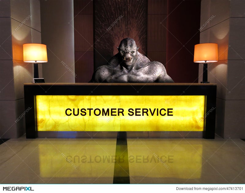 Funny Help Desk Customer Service Stock Photo 47413701 Megapixl