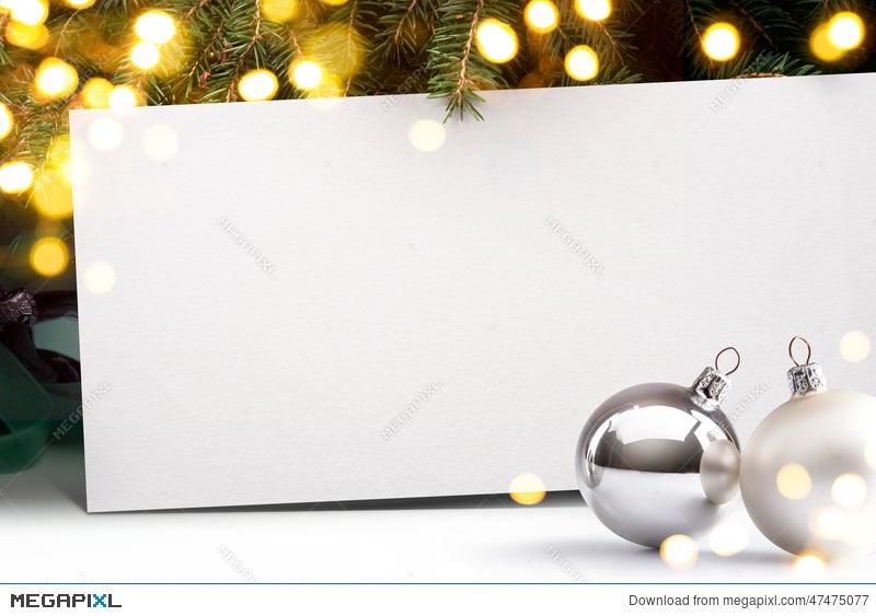 Art Christmas Invitation Background Stock Photo 47475077 - Megapixl