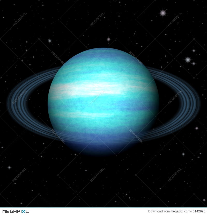 Abstract Uranus Planet Generated Texture Background Illustration 48142995 Megapixl