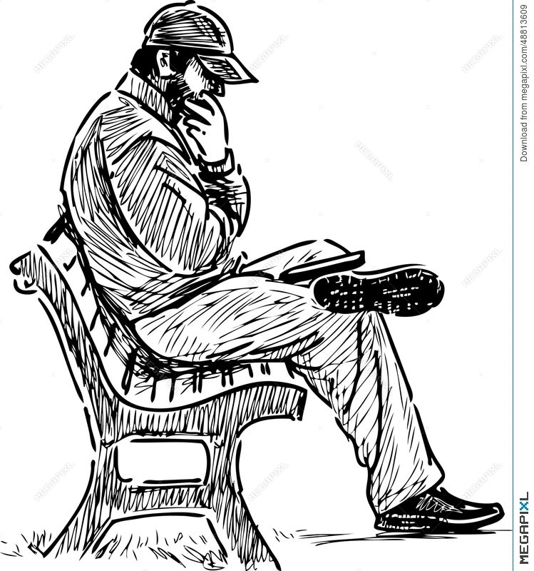 Man Sitting Drawing Images  Free Download on Freepik
