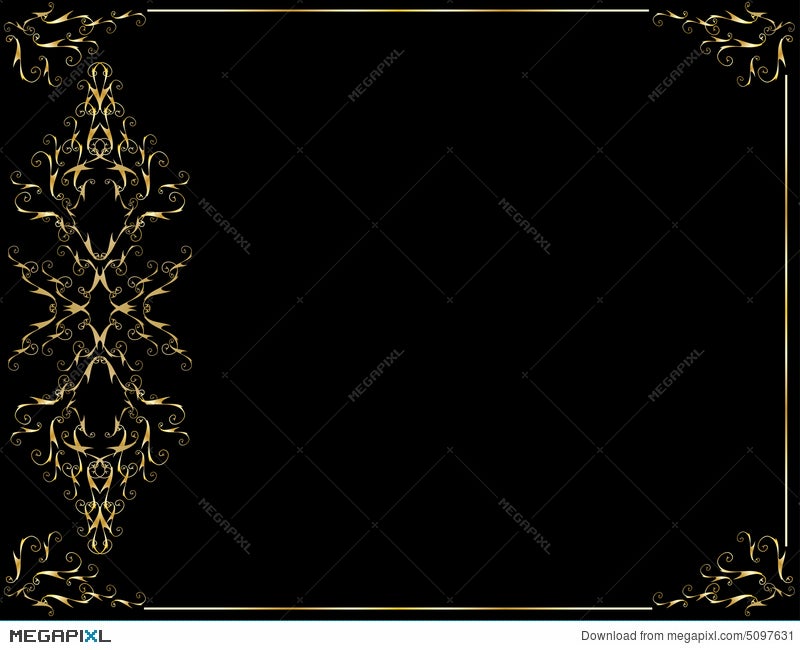 Elegant Gold And Black Backgrounds