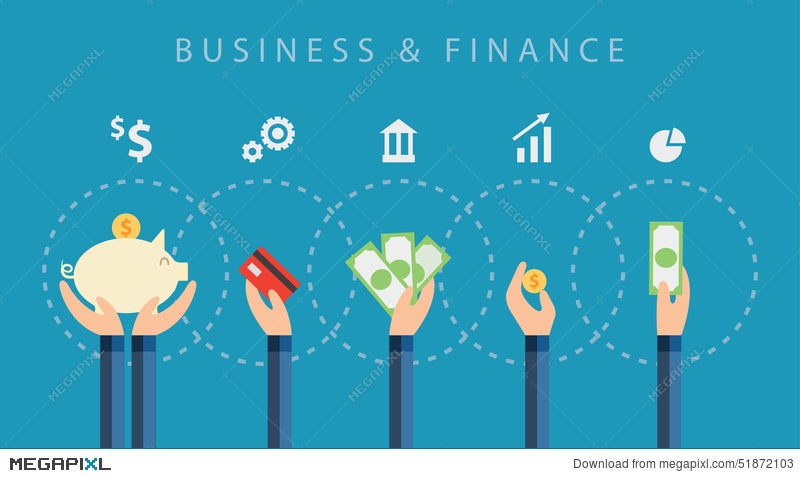 Business And Finance Vector Background Illustration 51872103 Megapixl