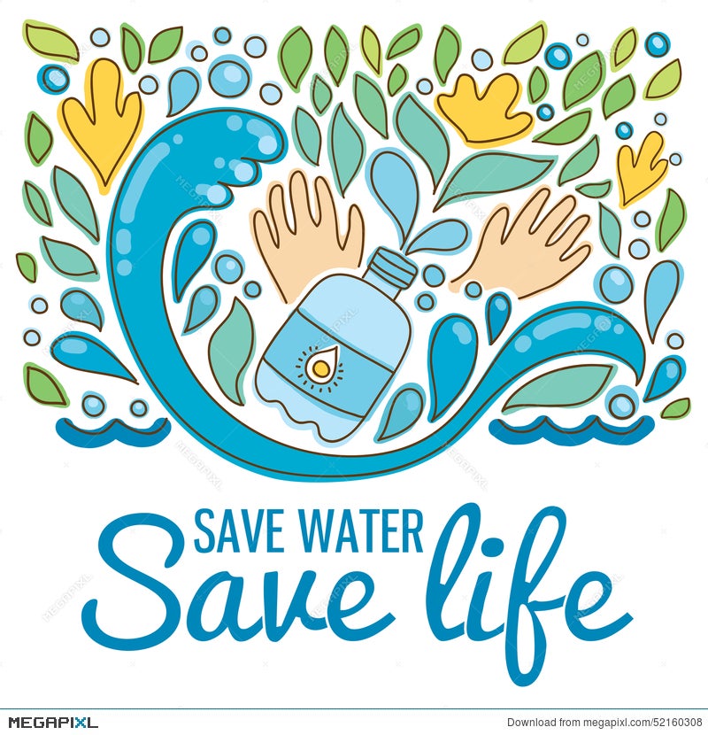 Save water drawing, Save water poster drawing, Earth day drawing-saigonsouth.com.vn