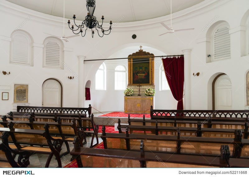 Small Church Interior Stock Photo 52211668 Megapixl