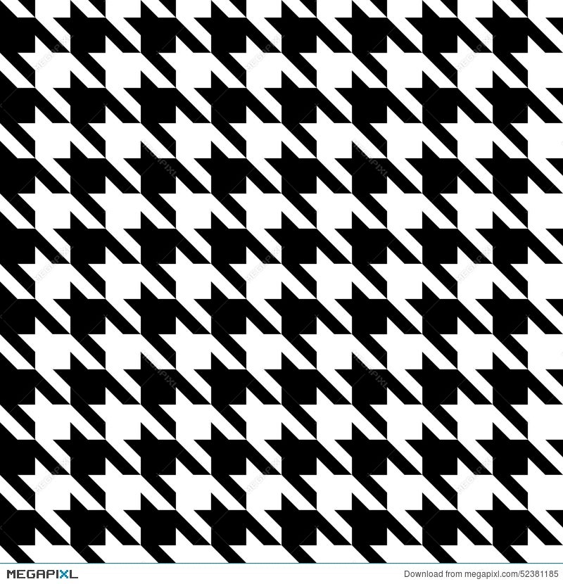 black and white pattern clothing