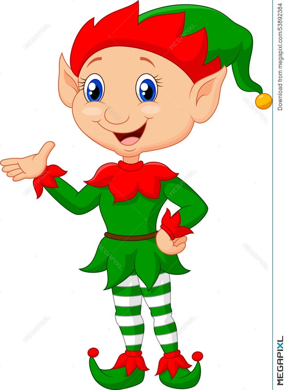 Cute Dwarf Cartoon Illustration 53892384 Megapixl
