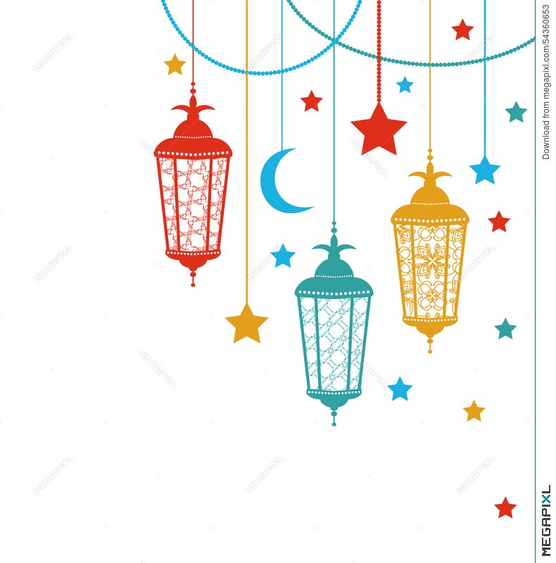 Ramadan Kareem Background Illustration 54360653 Megapixl