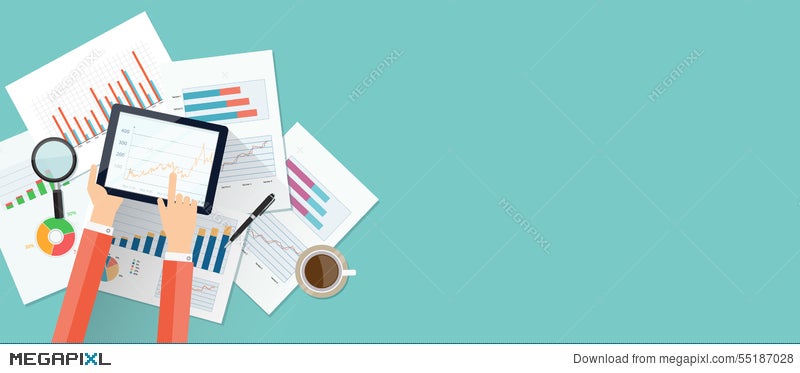 Business Finance Investment Background And Banner Illustration
