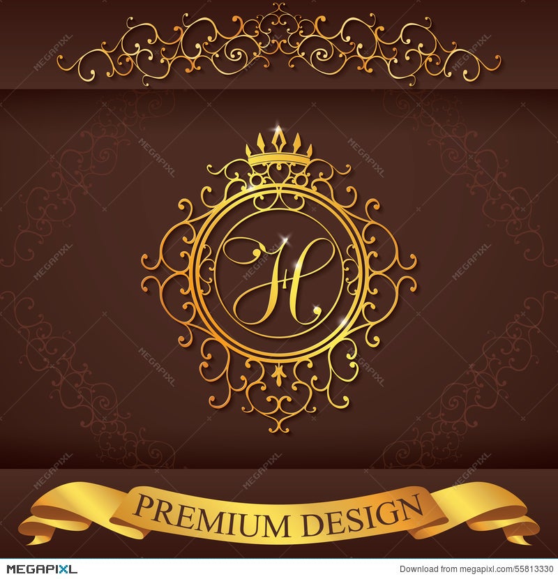 armorial gold heraldry clipart premium