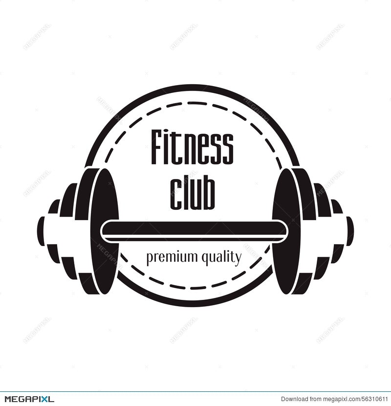 Fitness Club Logo Design Concept Illustration Megapixl