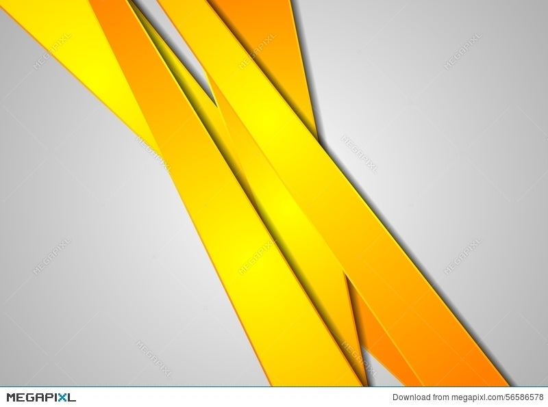 Orange Stripes Abstract Corporate Background Illustration 56586578 -  Megapixl