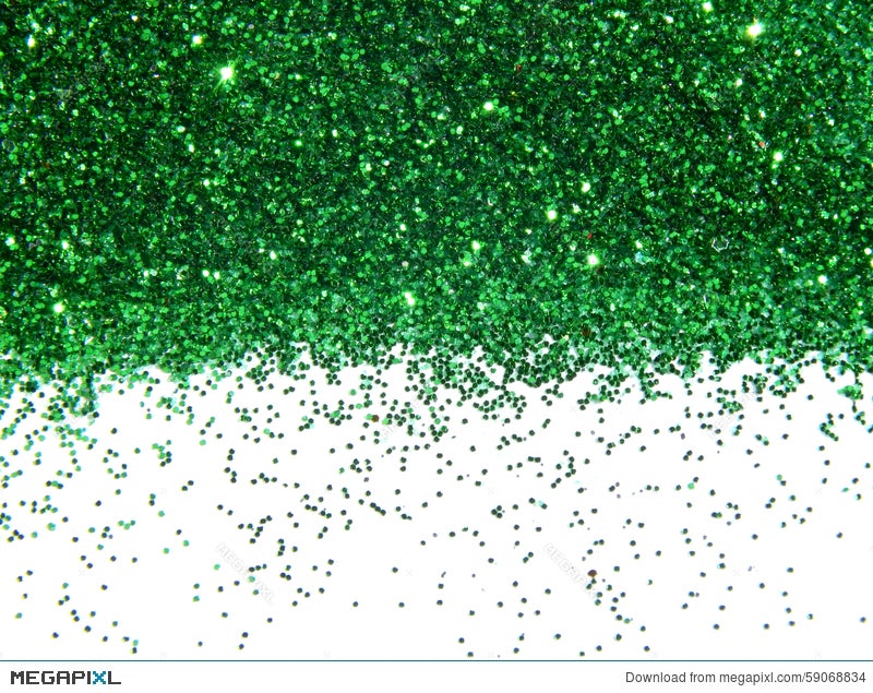 Green Glitter Sparkle On White Background Stock Photo 59068834 - Megapixl