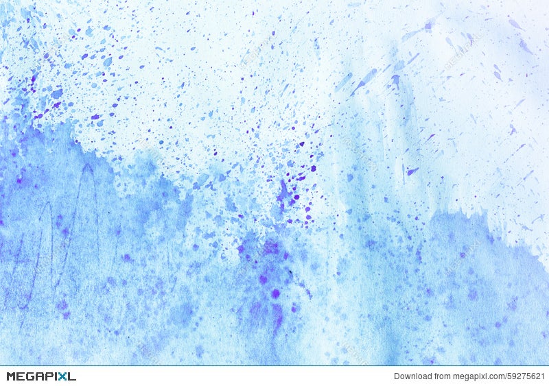 Abstract Ink Paint Ink Texture On White Background Blue Abstract Aquarelle Backdrop Pictured Stock Photo Megapixl