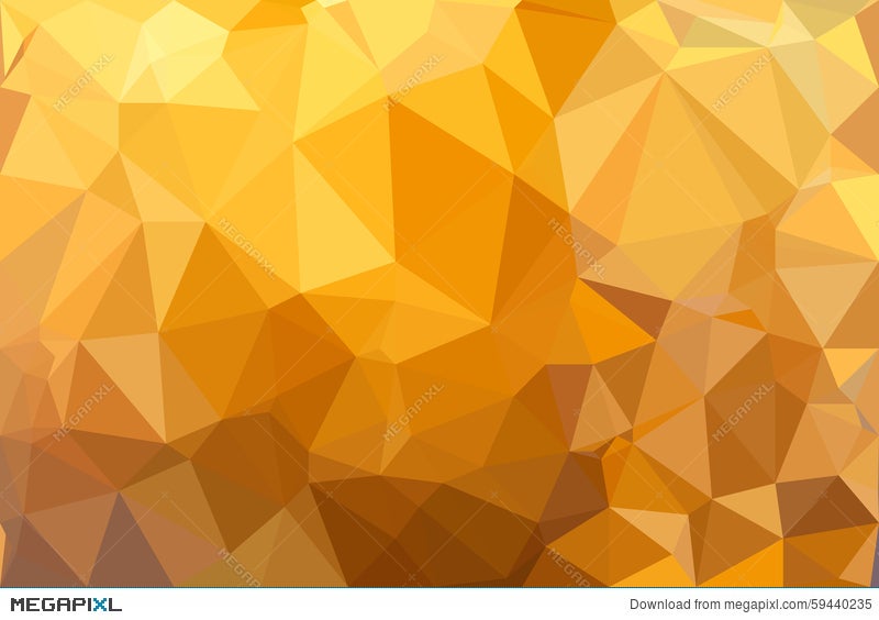 Orange Yellow Geometric Vector Background. Illustration 59440235 - Megapixl