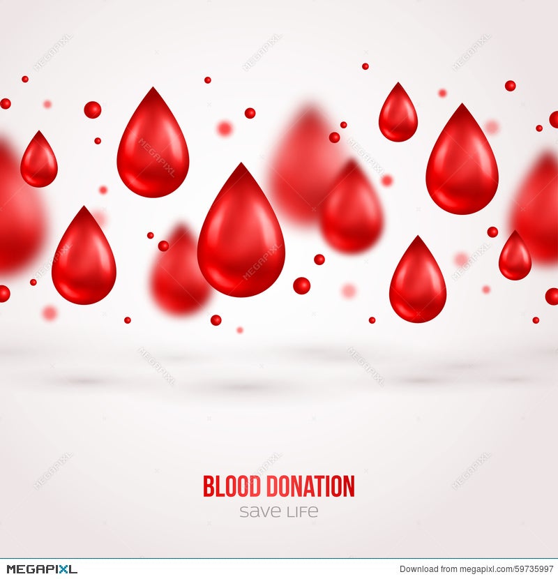 Donor Poster Or Flyer. Blood Donation Lifesaving Illustration 59735997 -  Megapixl