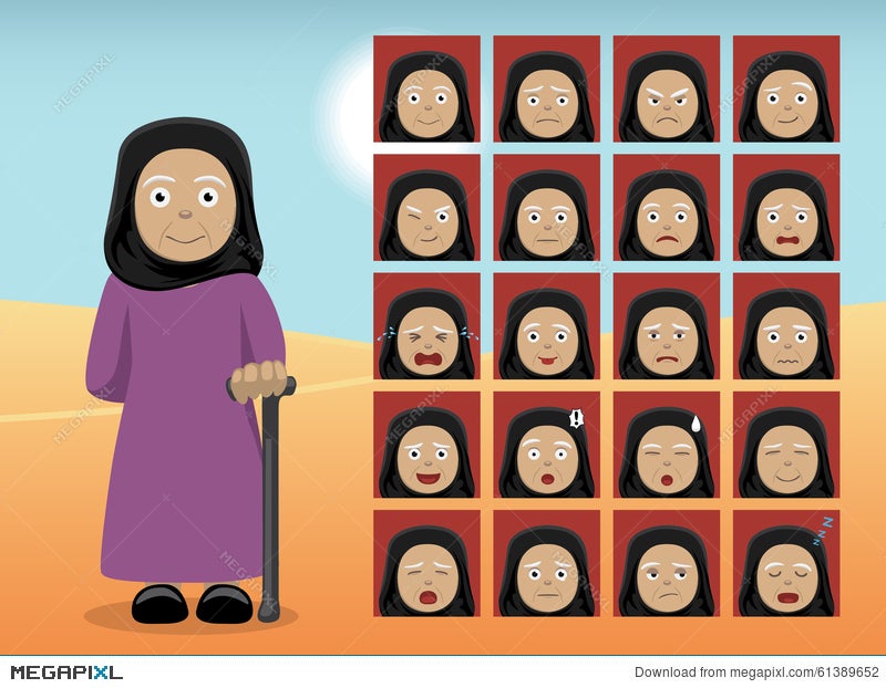 Arabian Old Women Images Stock Photos Vectors Shutterstock