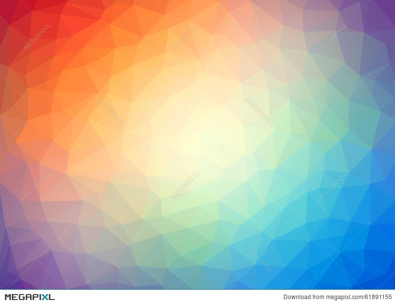 Abstract Low Poly Multicolor Background Illustration Megapixl