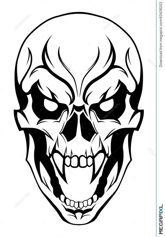 Evil Skull Designs Adding a Sinister and Intense Element to Your Artwork