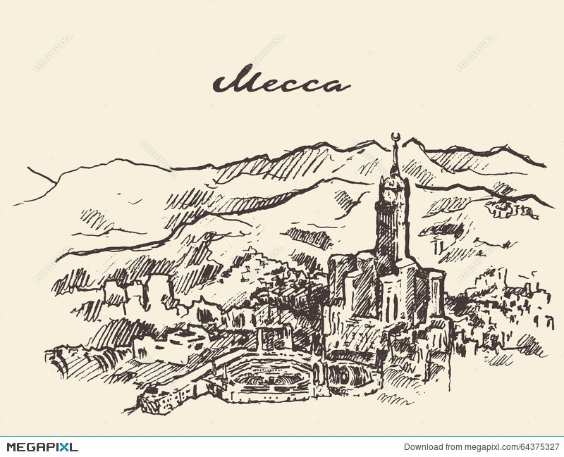 2482 Mecca Drawing Images Stock Photos  Vectors  Shutterstock