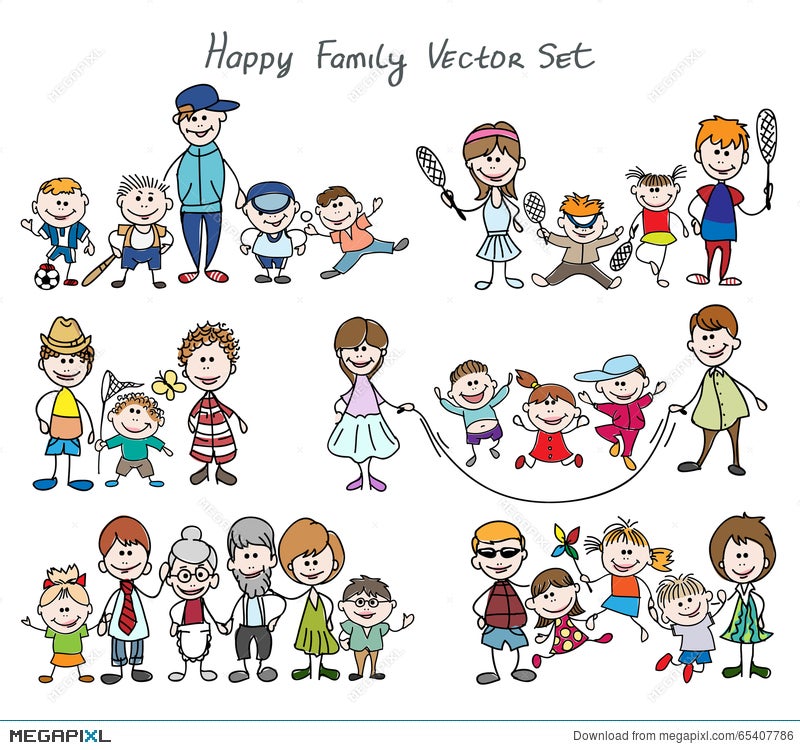Family Drawings Images  Browse 1491904 Stock Photos Vectors and Video   Adobe Stock