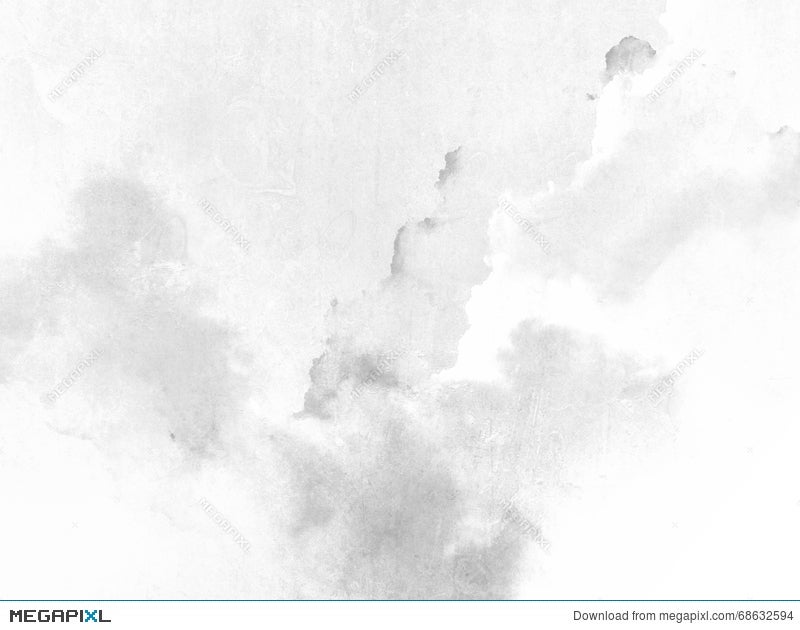 Watercolor Texture Grey White Illustration Megapixl