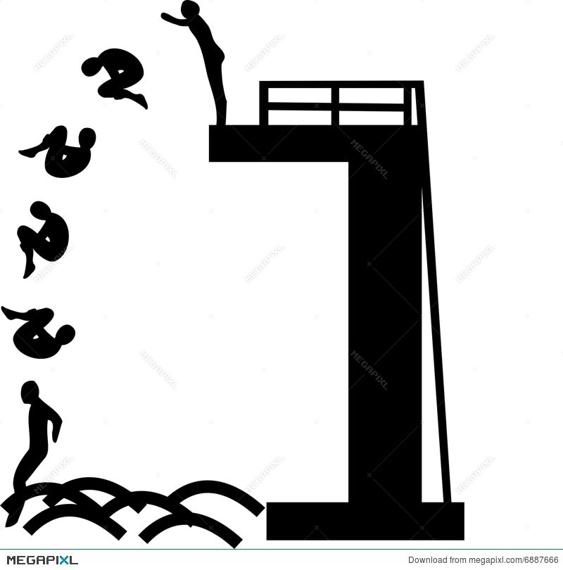 High Diving Illustration 6887666 High Diving Illustration 6887666