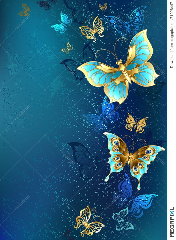33754 Golden Butterfly Images Stock Photos  Vectors  Shutterstock