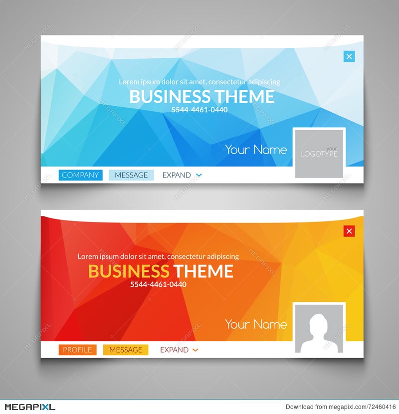 web business site design header layout template creative corporate advertisement cover web design